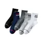 5-Pack[Black-Royal Blue-Dark Gray-Light Gray-White]