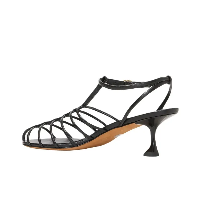PROENZA SCHOULER One Strap Sandals 6cm Women's Black-3