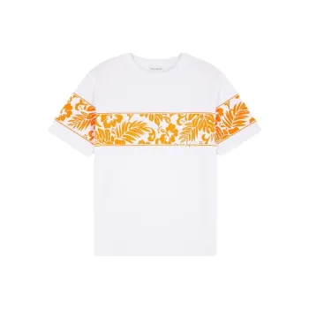 Maison Kitsune Tropical Band Comfort T Shirt