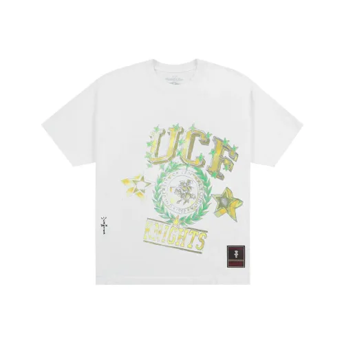 Travis Scott X Mitchell & Ness Ucf Knights Hand Drawn T Shirt