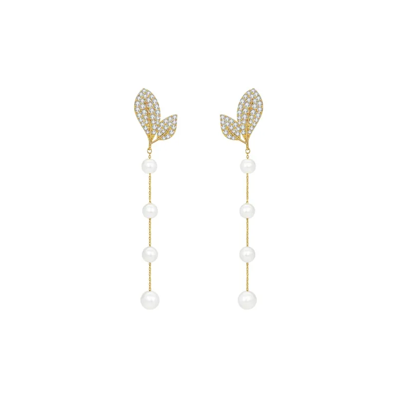 MCK 925 Silver Needles Earrings Women's-0