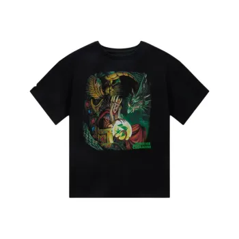 Converse Dungeons & Dragons Crystal Ball T Shirt Unisex Black
