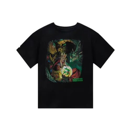 Converse Dungeons & Dragons Crystal Ball T Shirt Unisex Black