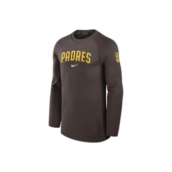 Nike San Diego Padres Authentic Collection Game Time Men's Nike Dri FIT Mlb Long Sleeve T Shirt