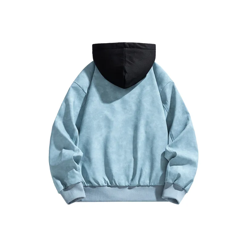 TINA GIA Jackets Coats Unisex Light Blue-1