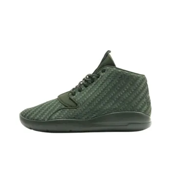 Jordan Eclipse Anti Slip Wear Resistant Mid Top Casual Shoes Men's Green