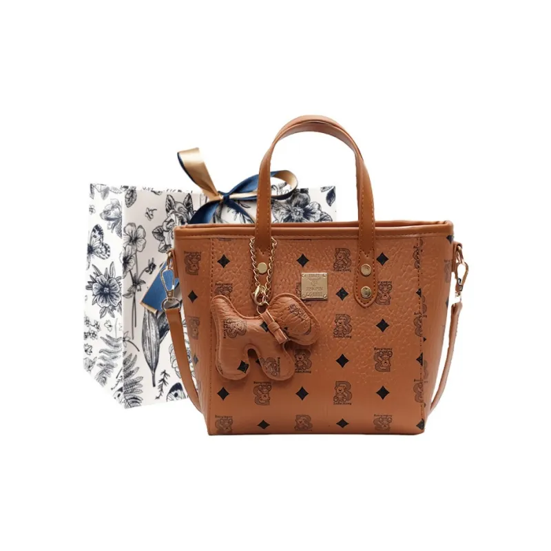 FOUVOR Pu Bucket Bag Crossbody One Shoulder Handbag Women's Multicolor-4