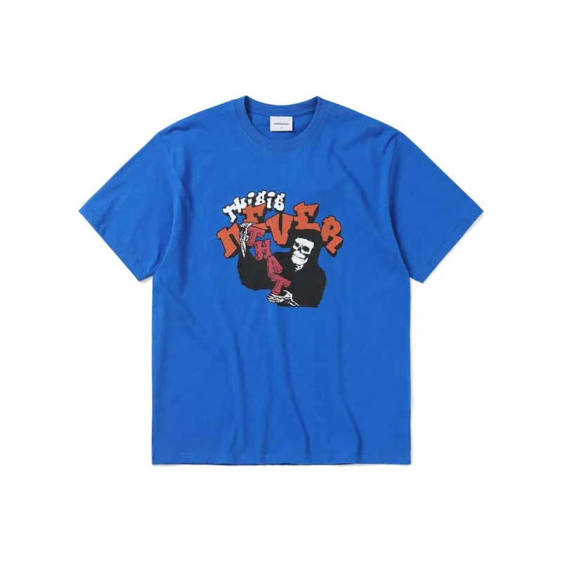 Thisisneverthat SS24 T Shirt Unisex Blue-0