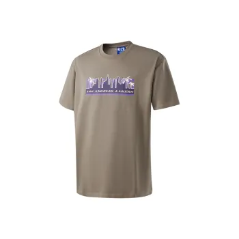 NBA T-Shirt Los Angeles Lakers Unisex Brown Gray