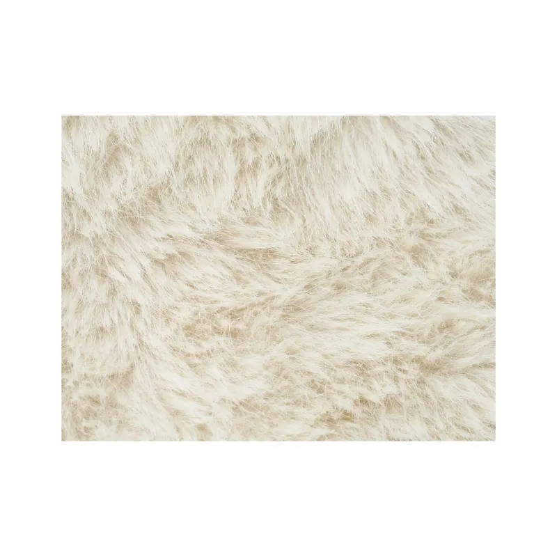 URBAN REVIVO Fur Women's Raw White-2
