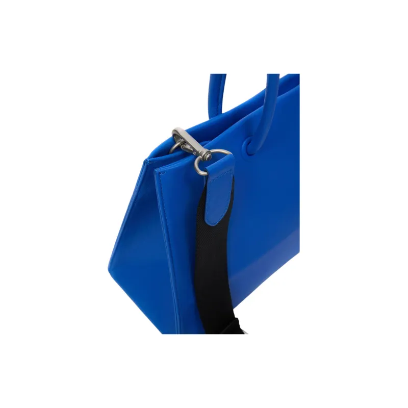ADER ERROR Cow Leather Tote Bag, Shopping Bag, Shoulder Bag Women's Blue-8