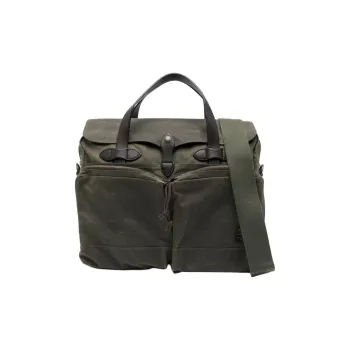 Filson Cotton Briefcase Regular Men's Green
