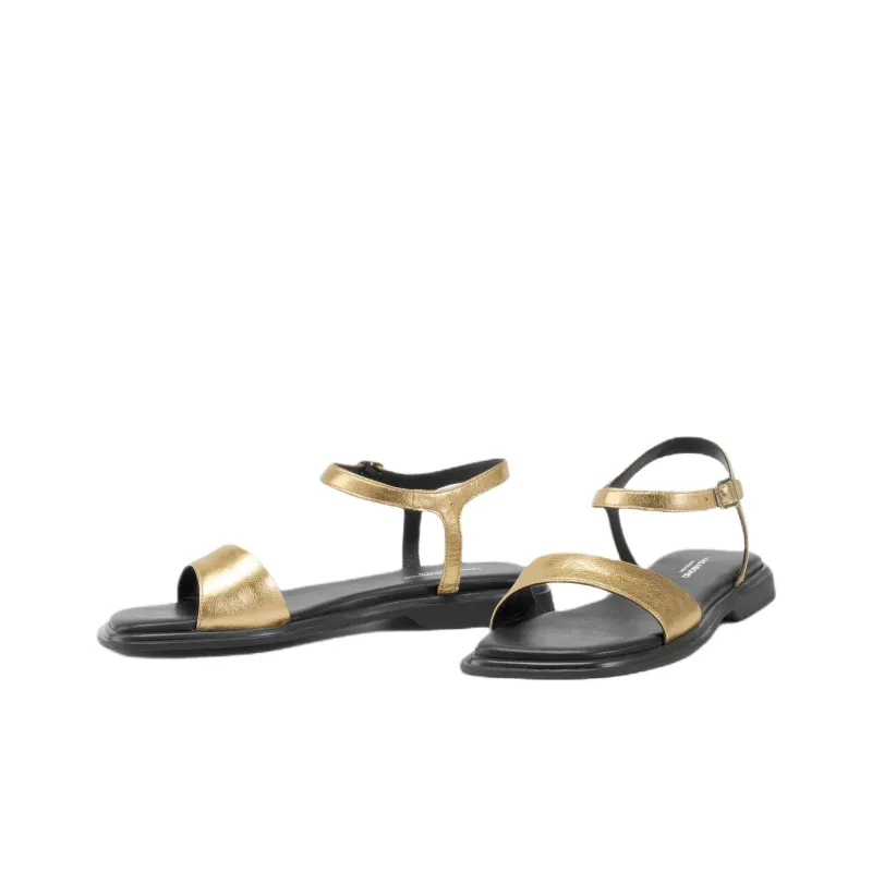 VAGABOND SHOEMAKERS Izzy Strap Sandals 2cm Women's Gold-1