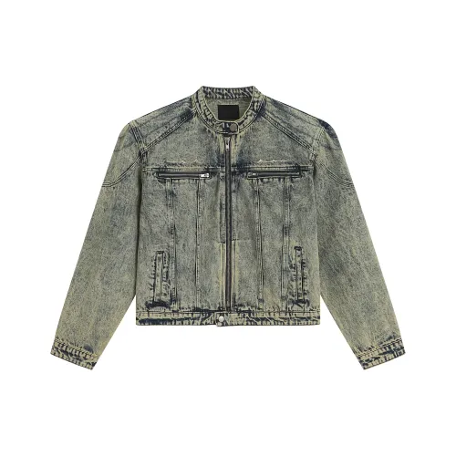 WARNING LIGHT Denim Jacket Unisex