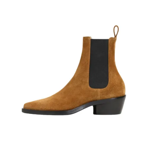 PROENZA SCHOULER Bronco Short Chelsea Boots 4cm Women's Brown
