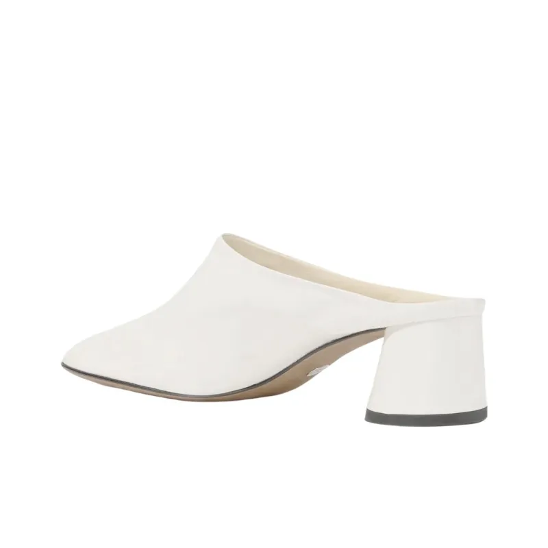 PROENZA SCHOULER Glove Wrap toe Slippers Women's White-3