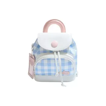 TTaG．baG PU Backpack Regular Women's Blue/Pink/Black