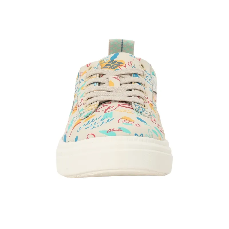 Columbia MYLEAGE™ RAIN II Low Top Skateboard Shoes Women's Ecru-4