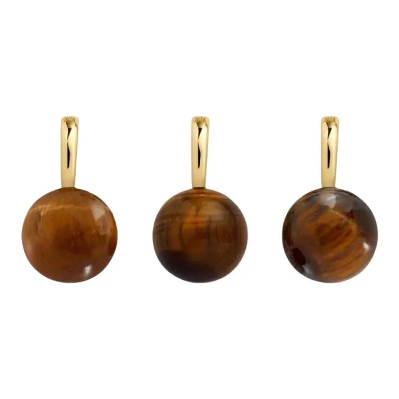Monica Vinader Round gemstone Pendant-1