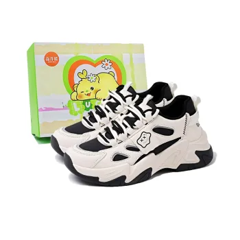 Budding Bear Anti Slip And Wear Resistant Lightweight Height Increasing Low Top Chunky Sneakers Women's