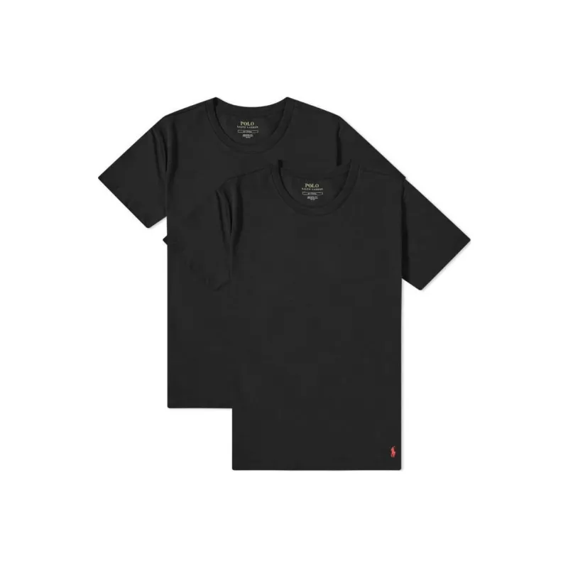 Polo Ralph Lauren T Shirt Men's 2 Pack Black-0