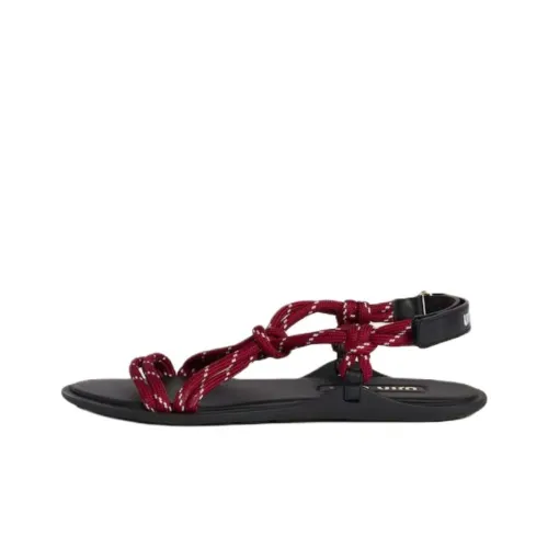 MIU MIU Rivière 520 Selection One Strap Sandals Women's Red