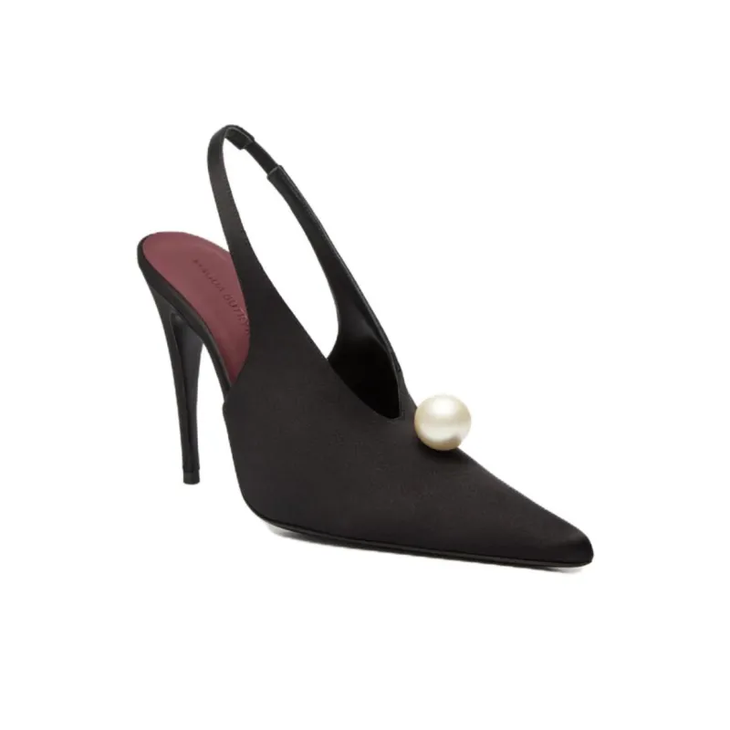 MAGDA BUTRYM Slim Heel High Heels 10.5cm Women's Black-2