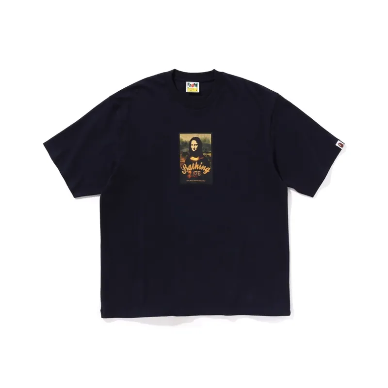 A BATHING APE Art Print Relaxed Fit Tee-2
