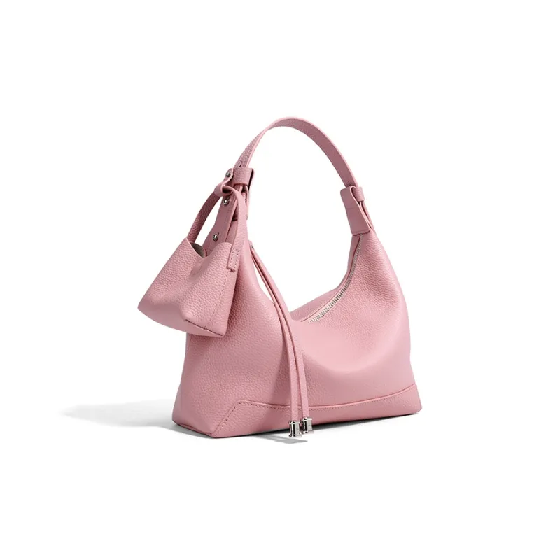 FAIRWHALE Top Grain Cow Leather Portable Crossbody Bag Shoulder Bag Regular Women's Multicolor-18