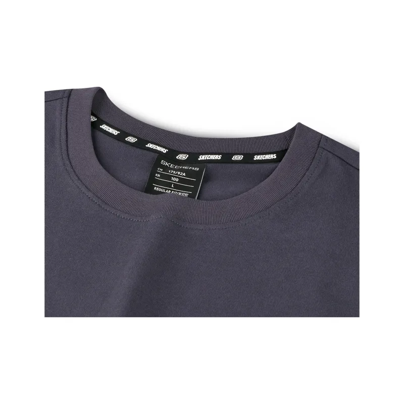Skechers Colorful T Shirt Unisex Odyssey Gray 026R-2