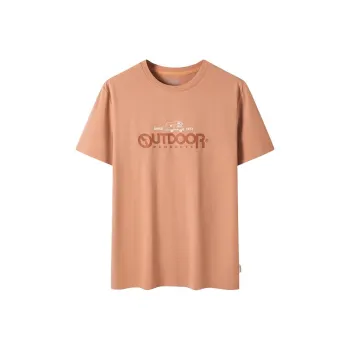 OUTDOOR PRODUCTS Drop Shoulder Sleeve T-Shirt Men's Clay