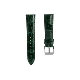 Original Collection Crocodile Leather Strap Green