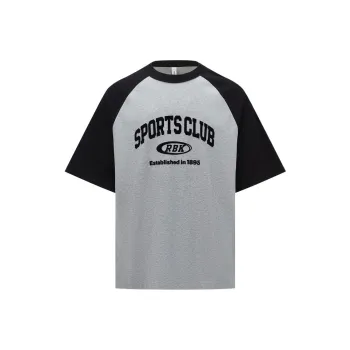 Reebok T Shirt Unisex Light Heather Gray