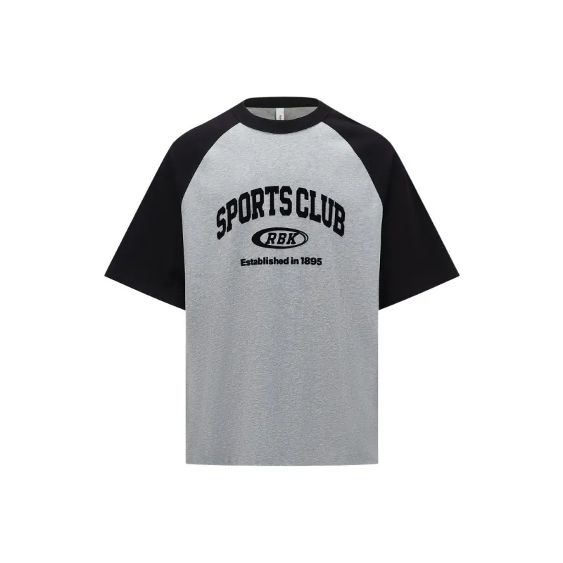 Reebok T Shirt Unisex Light Heather Gray-0
