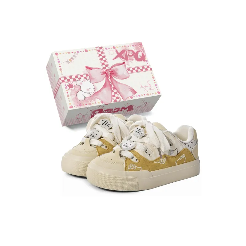 XPQ Wrapping, Wear Resistant And Non Slip Low Top Skateboard Shoes Women's-20
