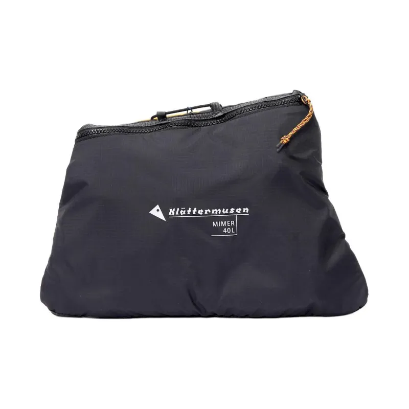 KLATTERMUSEN Recycled Polyamide Travel Bag 40L Unisex Black-2