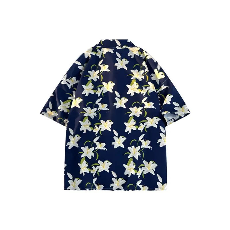 CariteSport Shirt Unisex Navy Blue Lily-1