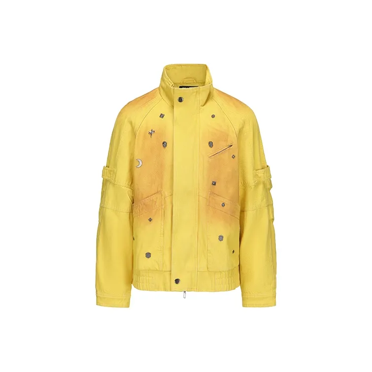 VANN VALRENCÉ Jackets & Coats Unisex Yellow-3