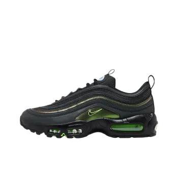 Division St. x Nike Air Max 97 Anti Slip Wear Resistant Low Top Casual Running Shoes Men's Black