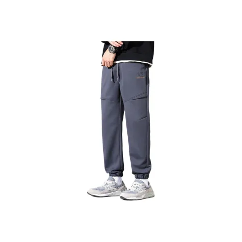 Tonlion Casual Pants Unisex Gray