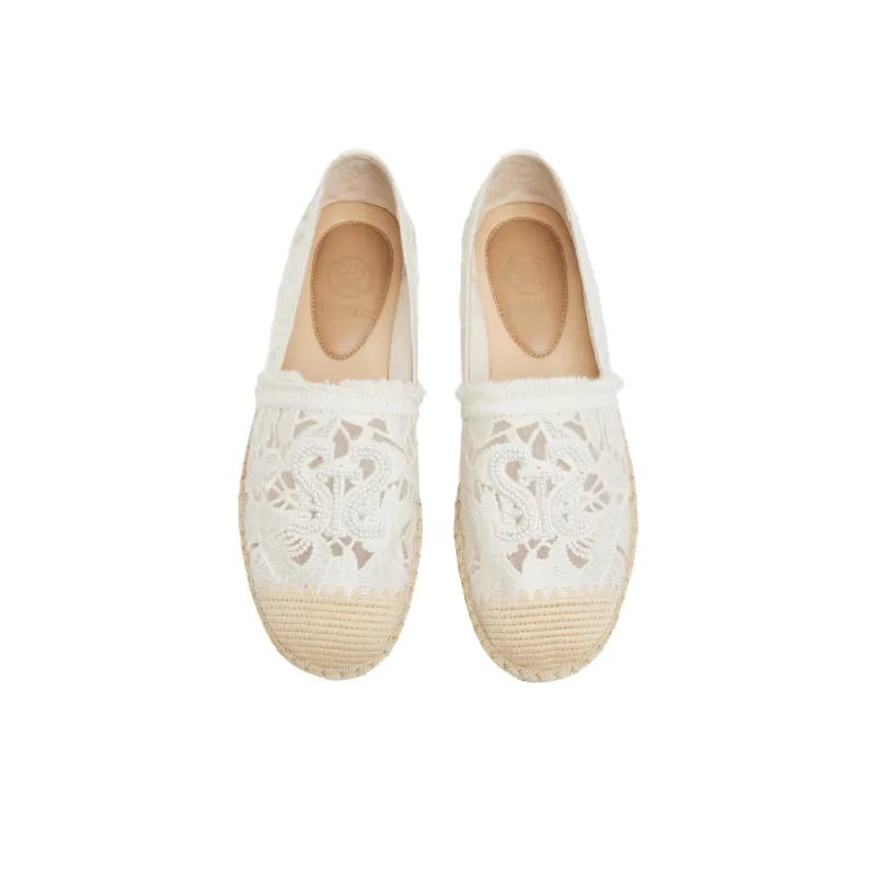 Staccato Sea Salt Rose Espadrilles Women's-7