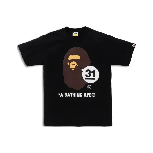 A BATHING APE A BATHING APE 31st Anniversary Ape Head Tee