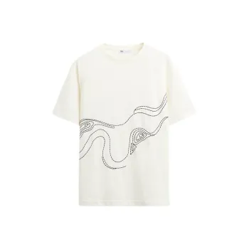 ZARA T-Shirt Men's Frosted White