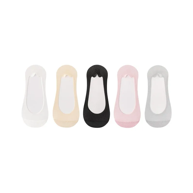 Top Melon No Show Socks Women's 5 Pack-35