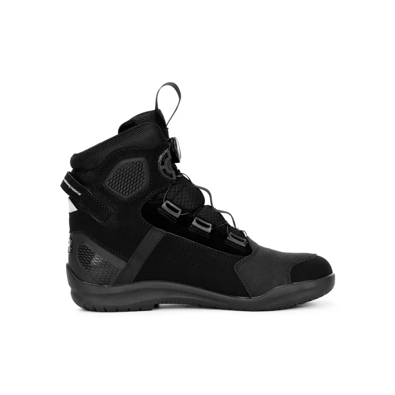 TR Tiger Pendant R1 Breathable Wear Resistant Protective Motorcycle Shoes Unisex Black-2