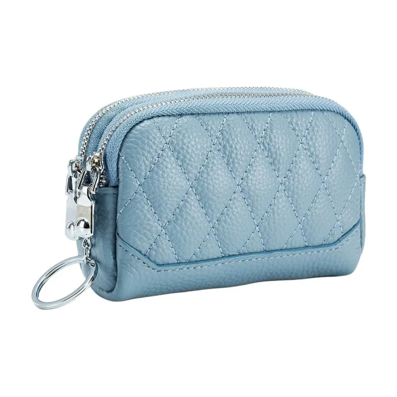 Tong Tong Rabbit Top Grain Cow Leather Coin Purse Women's Multicolor-5