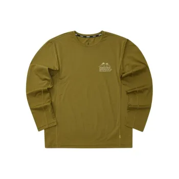 Skechers T Shirt Men's Olive Gray Brown