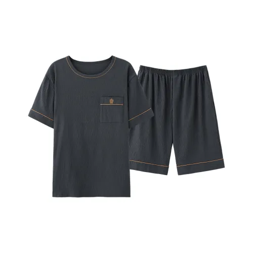 MADALLO Pajama Set Men's Dark Gray