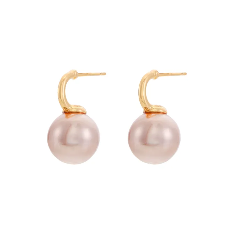 Anxious Copper Earrings Women's-0