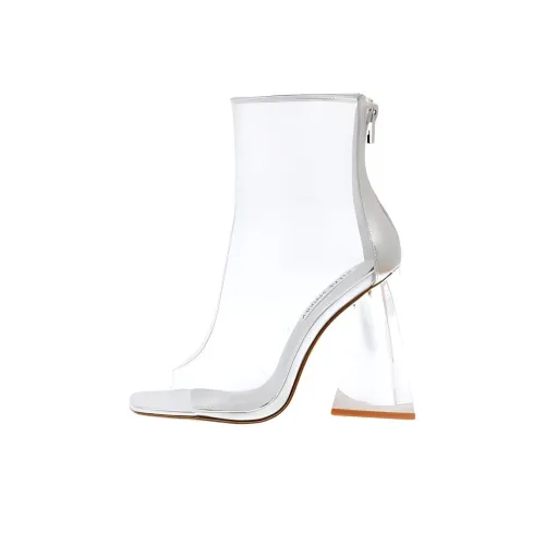STEVE MADDEN Ankle Boots 9.5cm Women's Transparent
